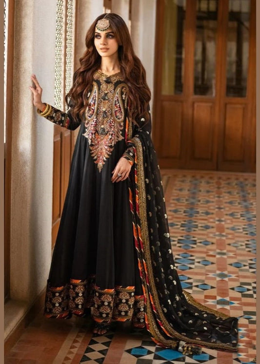 Lawn Unstitched 3 Piece Embroidered Dress AL-131